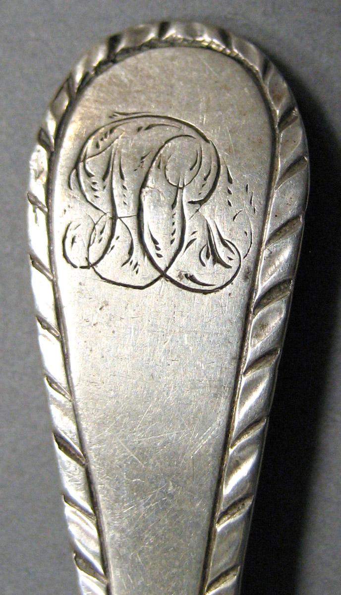 1998.0004.3501.001 Silver spoon engraving
