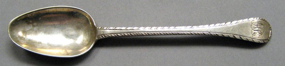 1998.0004.3501.002 Silver spoon upper surface