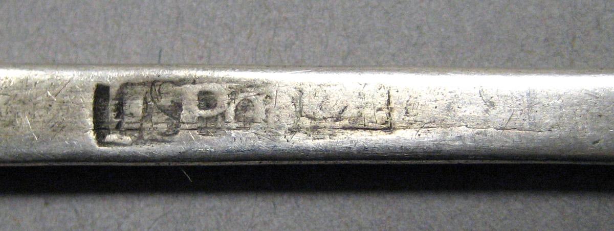1998.0004.3504 Silver spoon mark