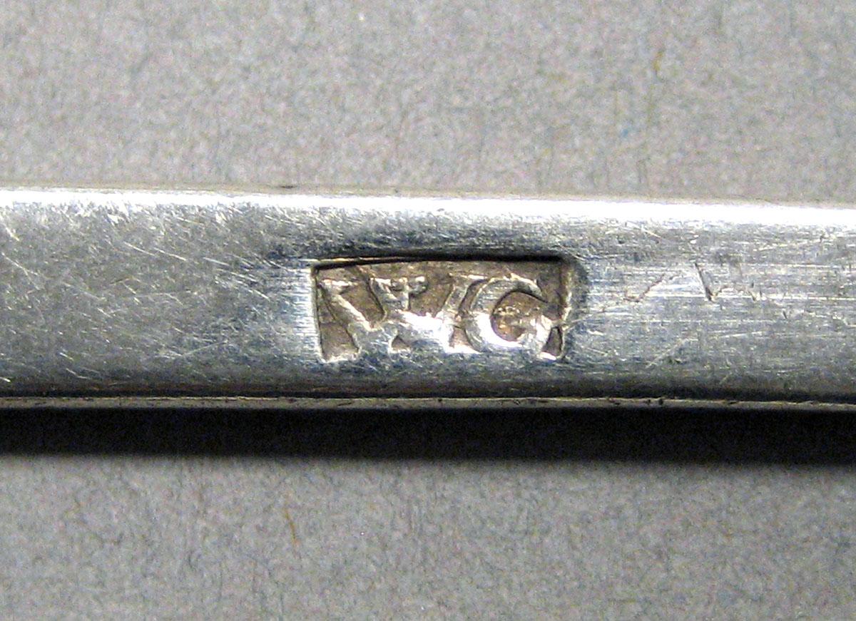 1998.0004.3505 Silver spoon mark