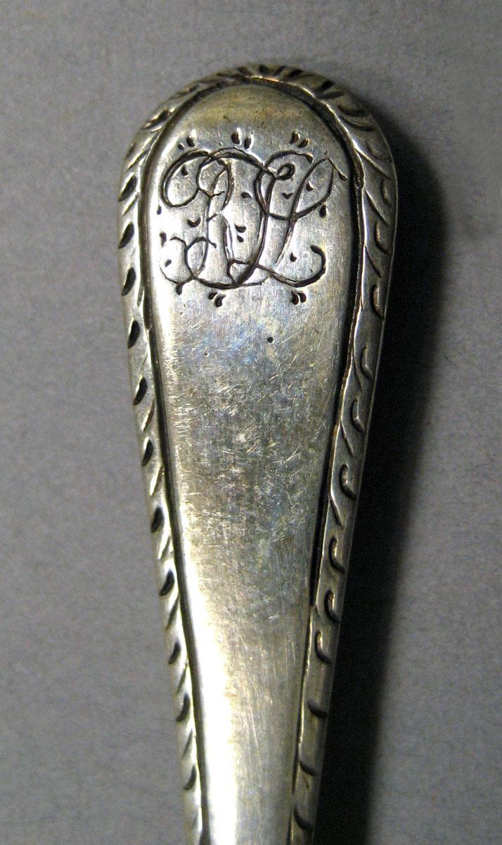 1998.0004.3507.003 Silver salt spoon engraving