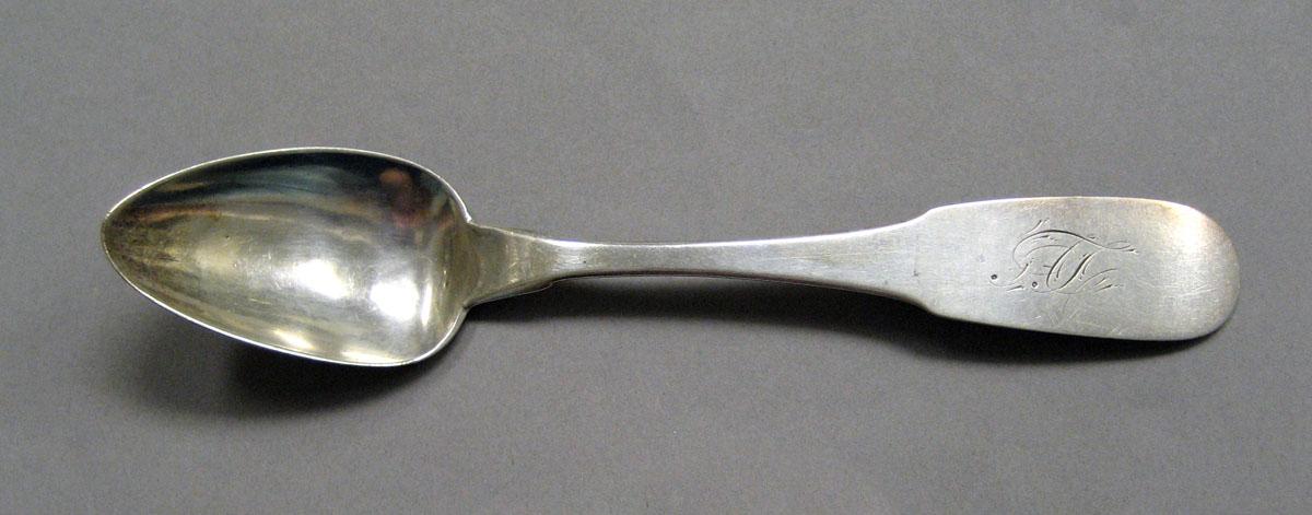 1998.0004.3509 Silver spoon upper surface