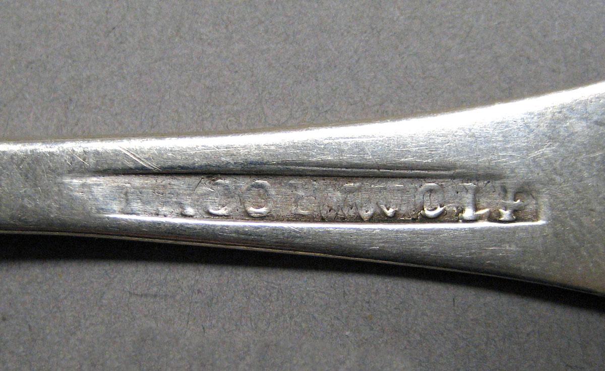 1998.0004.3510 Silver spoon mark