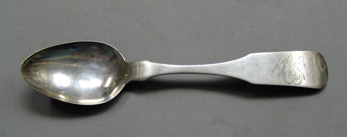 1998.0004.3511 Silver spoon upper surface