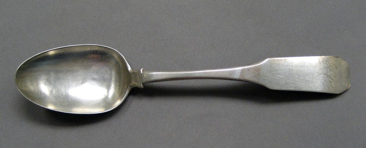 1998.0004.3514 Silver spoon upper surface