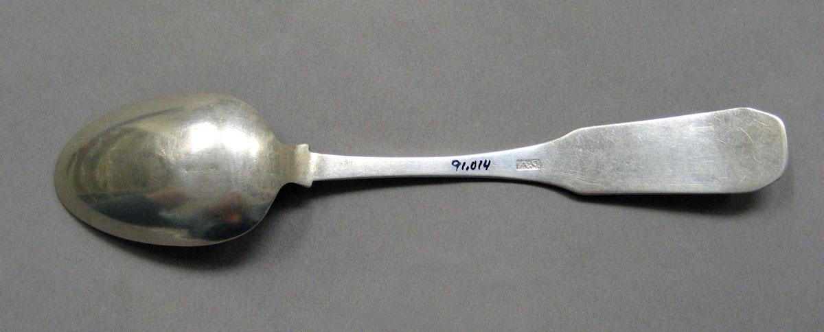 1998.0004.3514 Silver spoon underside