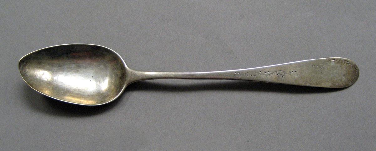 1998.0004.3515 Silver spoon upper surface
