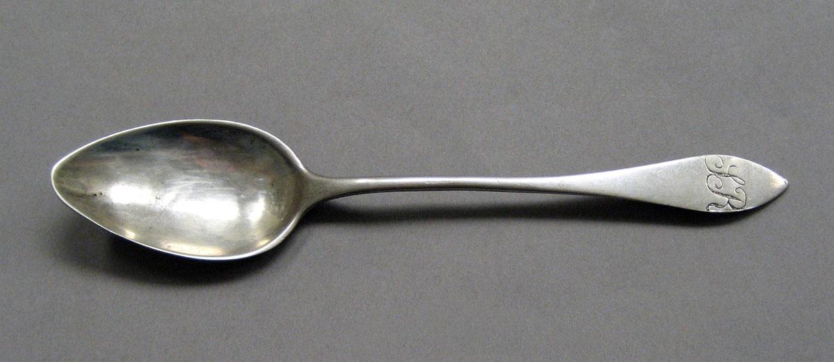 1998.0004.3516.001 Silver spoon upper surface