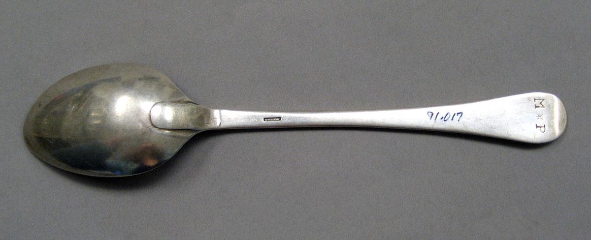 1998.0004.3517 Silver spoon underside