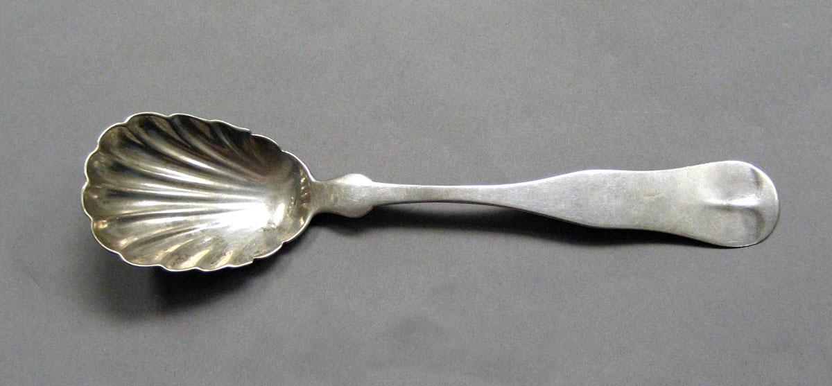 1998.0004.3518 Silver spoon upper surface