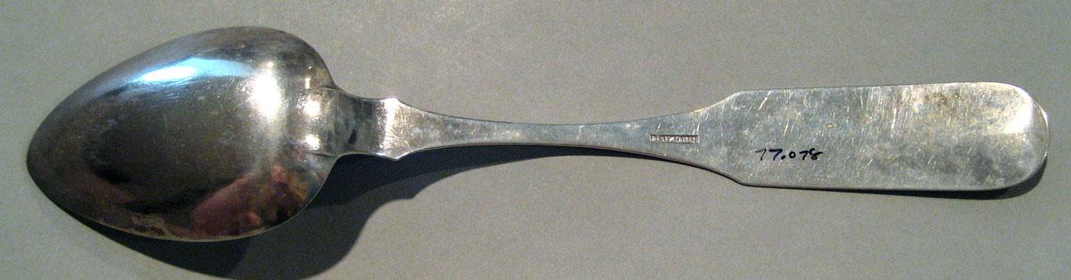 1998.0004.351 Silver Spoon underside