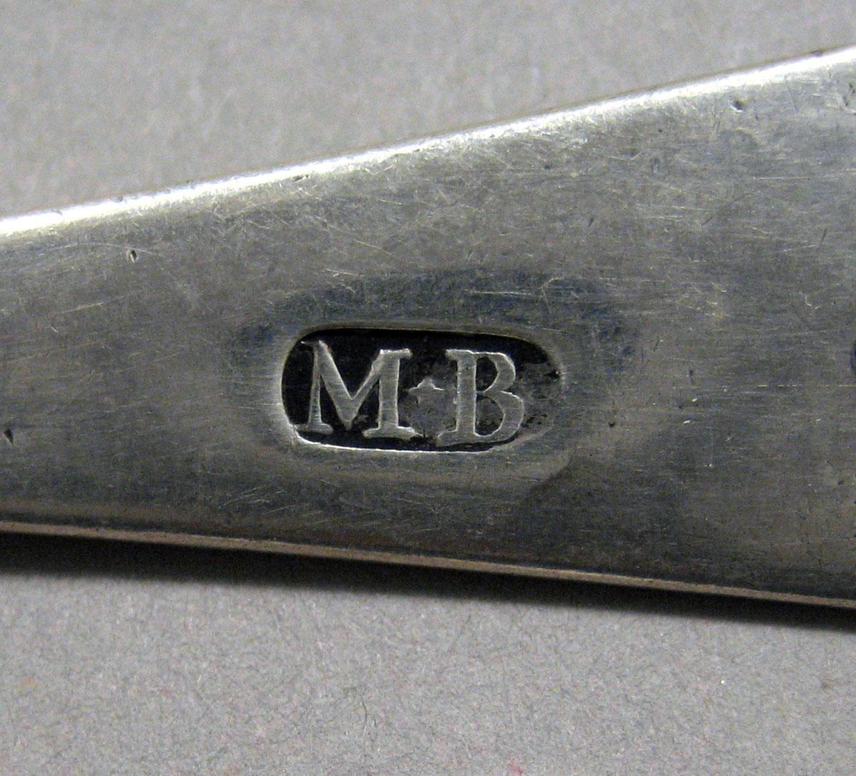 1998.0004.3520 Silver spoon mark