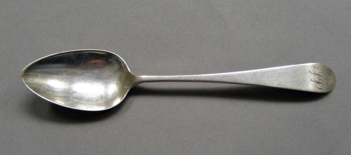 1998.0004.3522 Silver spoon upper surface