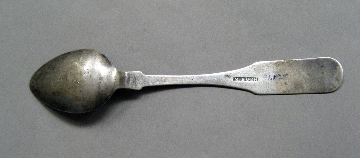 1998.0004.3528  Silver spoon underside