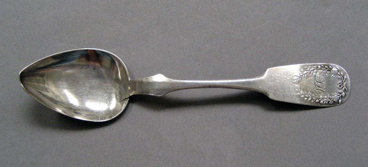 1998.0004.3531 Silver spoon upper surface