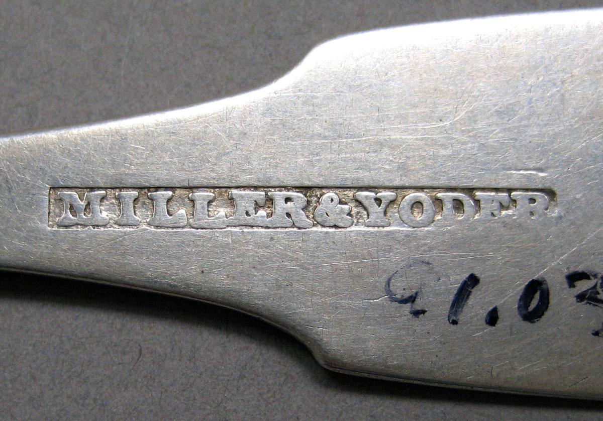 1998.0004.3532 Silver spoon mark