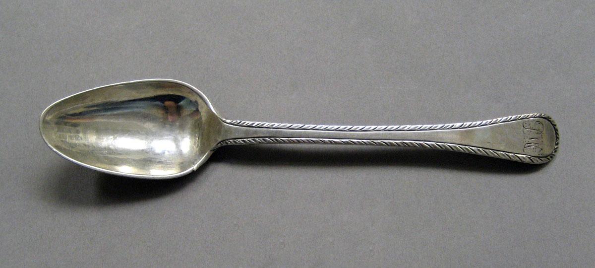 1998.0004.3533.001 Silver spoon upper surface