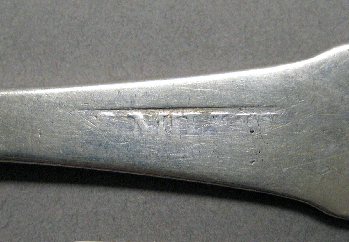 1998.0004.3536 Silver spoon mark