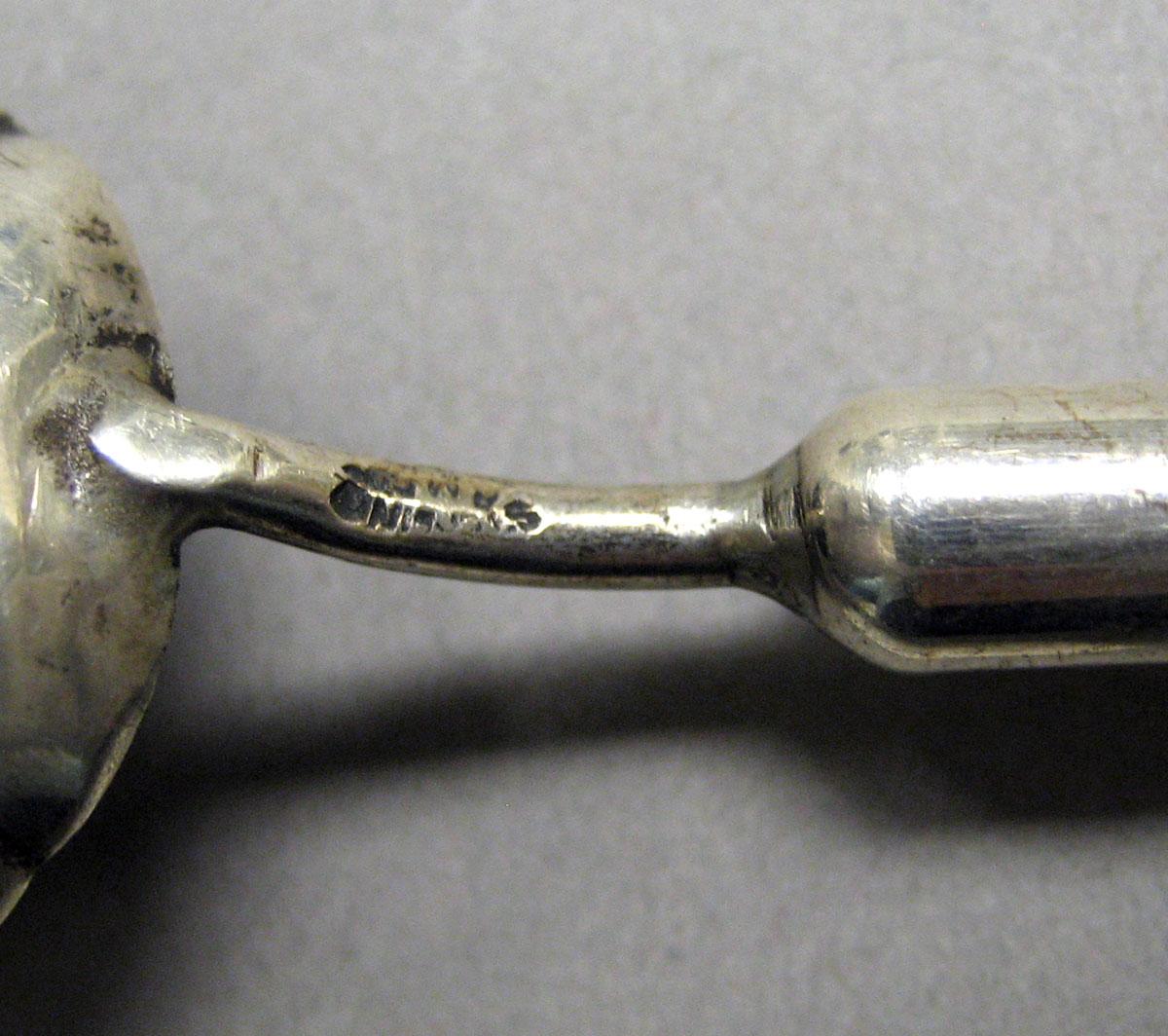 1998.0004.3537 Silver spoon mark