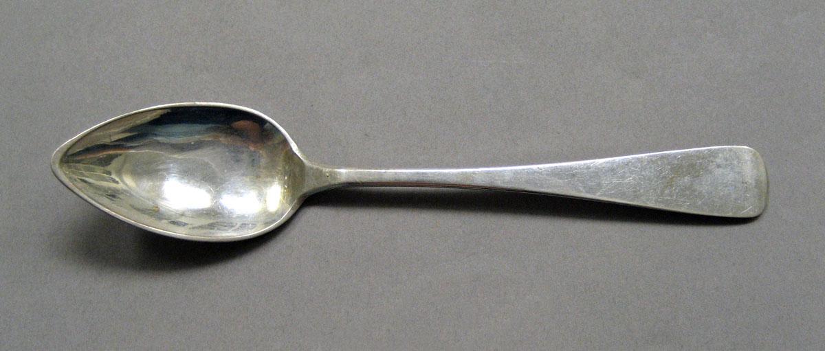 1998.0004.3538.002 Silver spoon upper surface