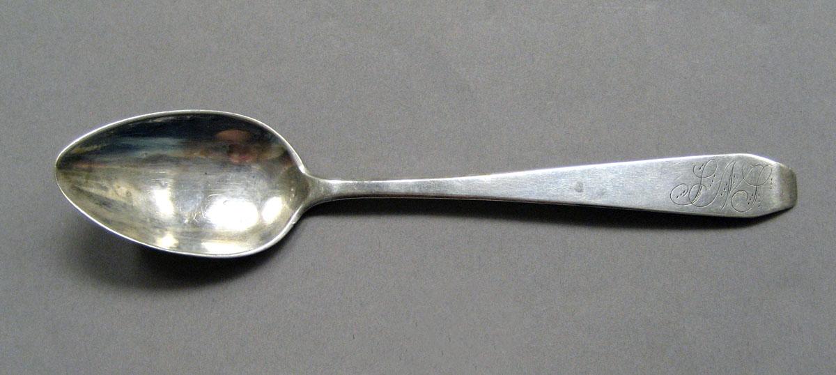 1998.0004.3540 Silver spoon upper surface