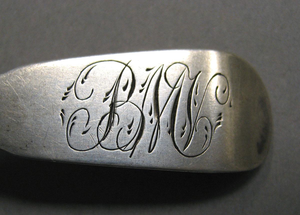 1998.0004.3542.002 Silver spoon engraving