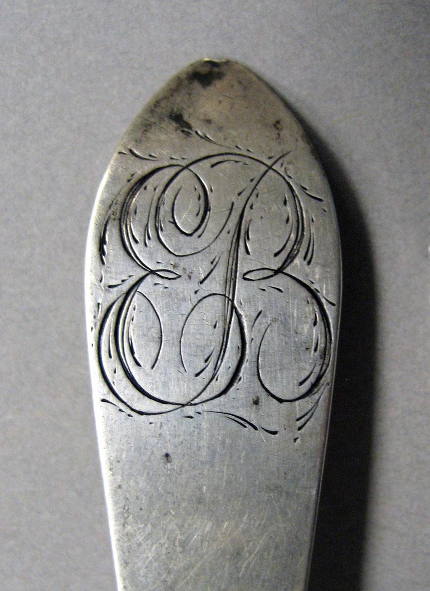 1998.0004.3543.001 Silver spoon engraving