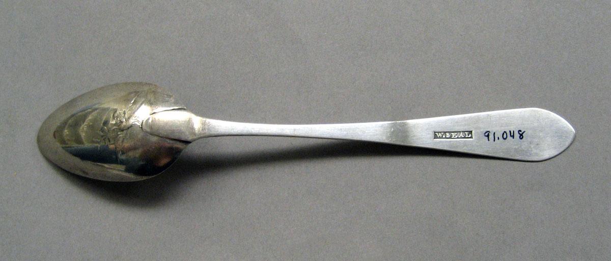 1998.0004.3544 Silver spoon underside