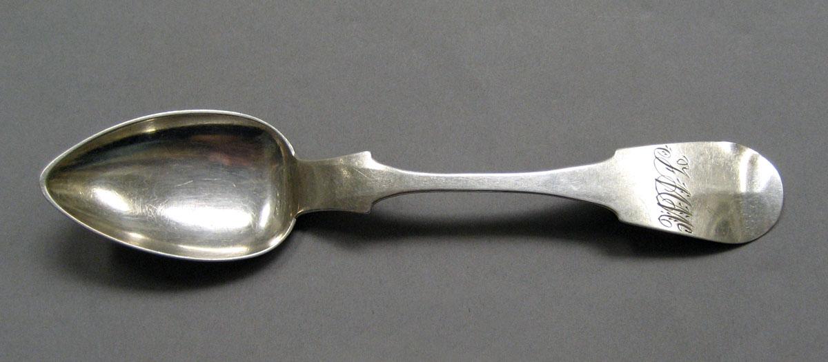 1998.0004.3548 Silver spoon upper surface