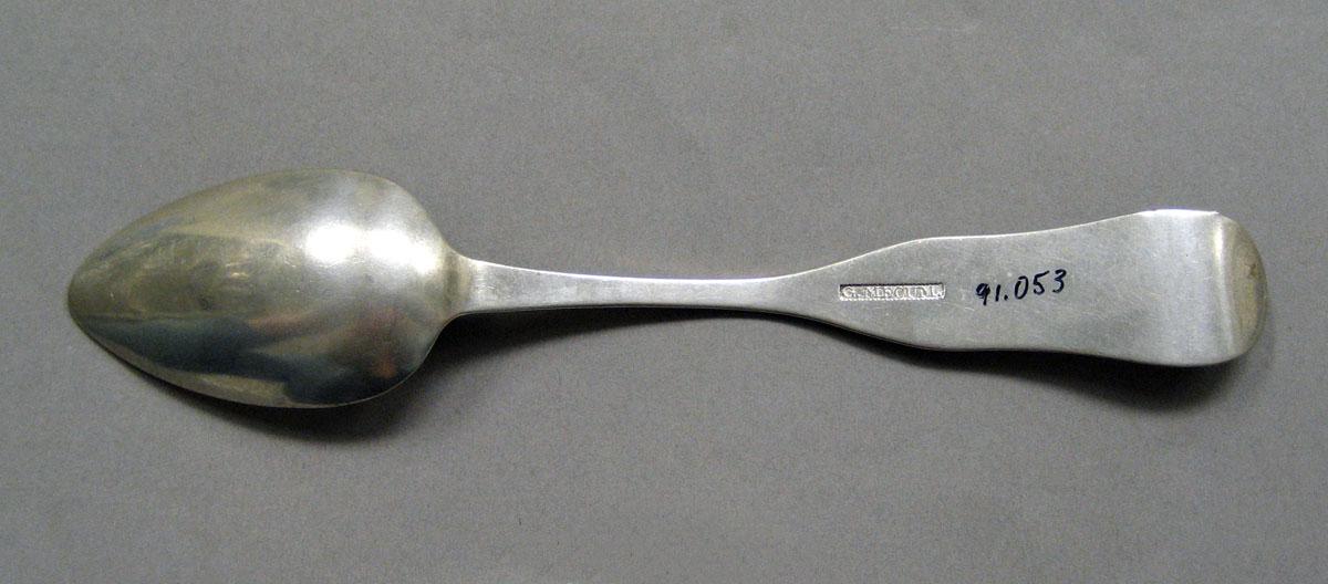 1998.0004.3549.001 Silver spoon underside