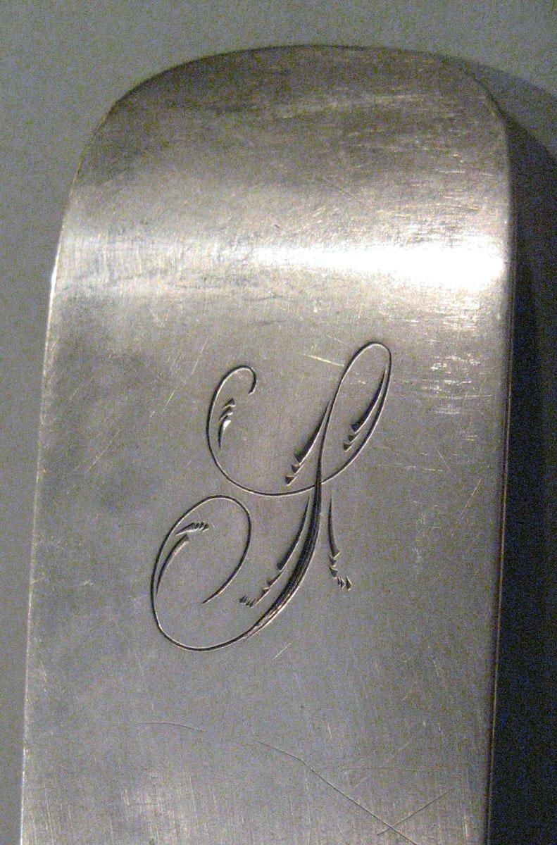 1998.0004.354 Silver Spoon engraving