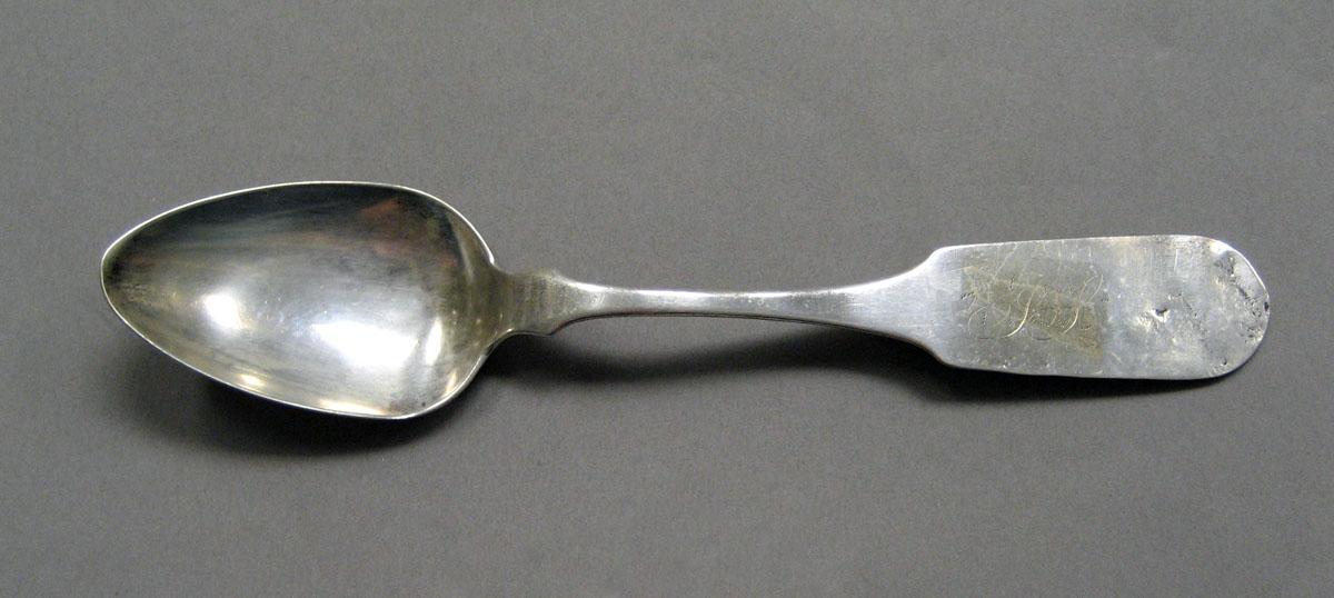 1998.0004.3550 Silver spoon upper surface