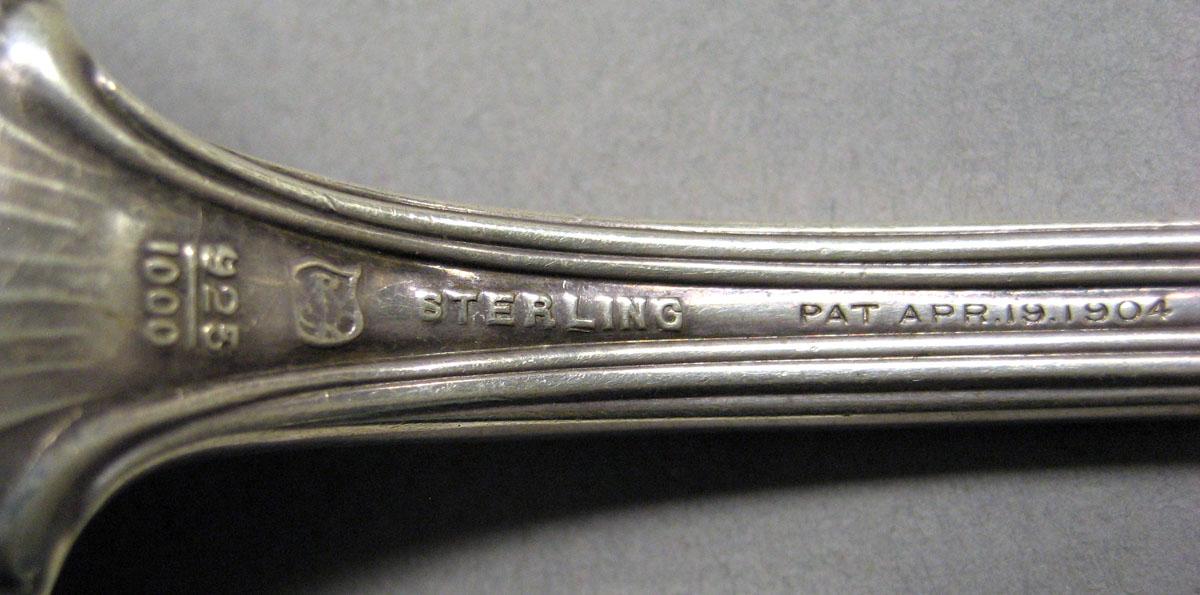 1998.0004.3553 Silver spoon mark 1