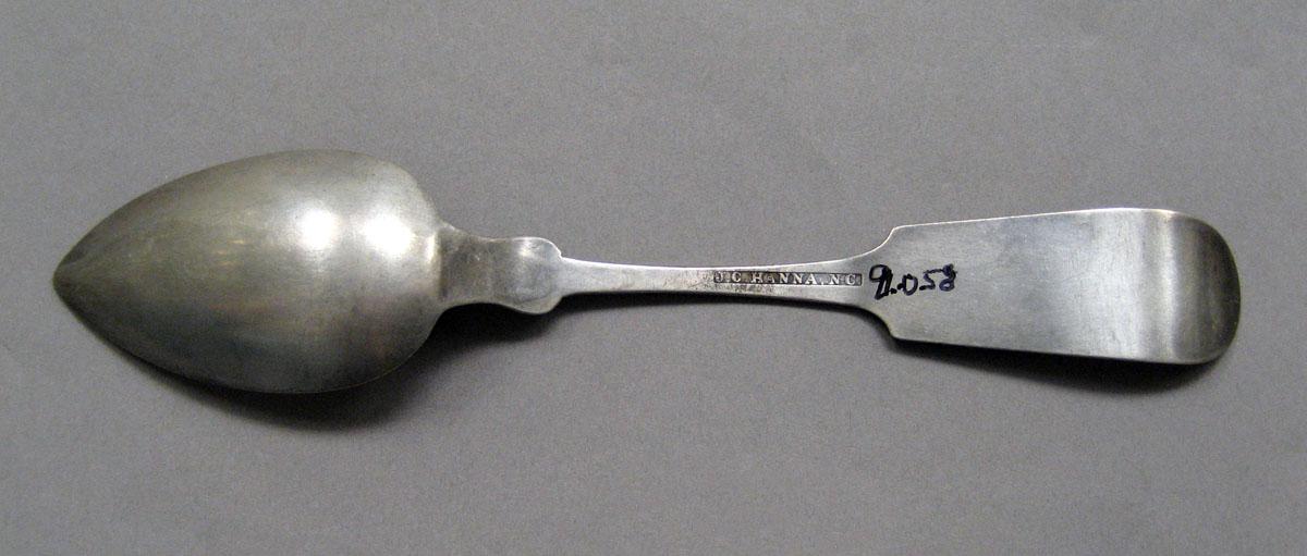 1998.0004.3554.001 Silver spoon underside