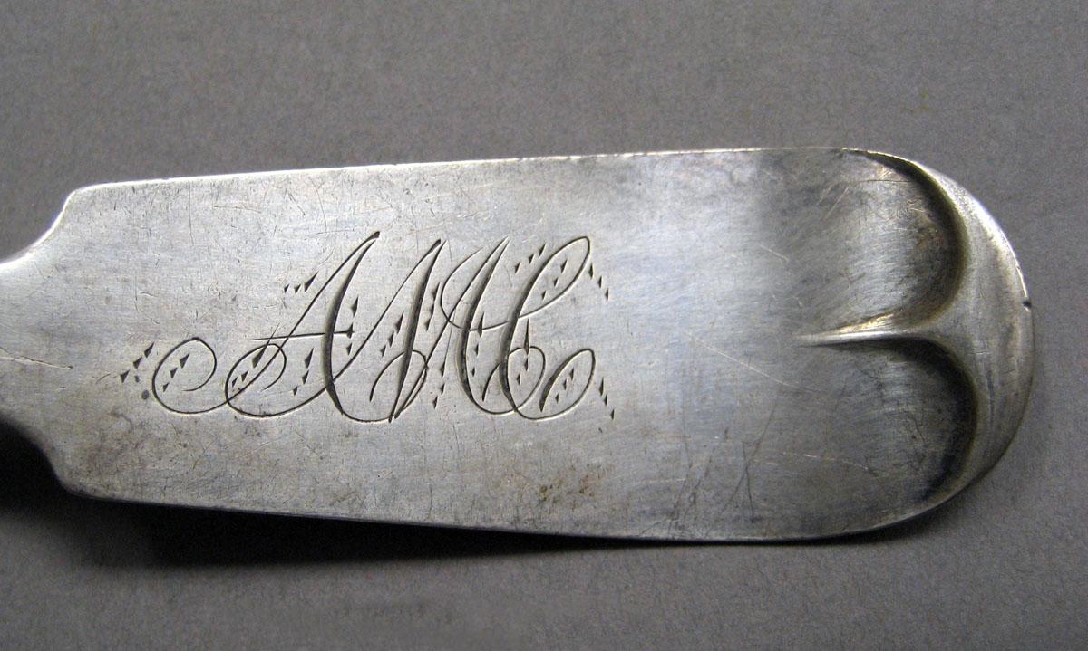 1998.0004.3554.001 Silver spoon engraving