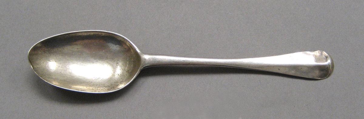 1998.0004.3558 Silver spoon upper surface