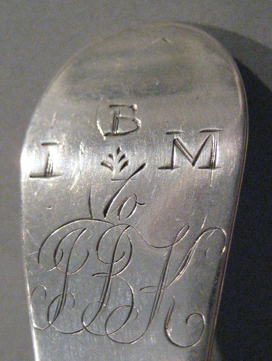 1998.0004.356.002 Silver Spoon engraving