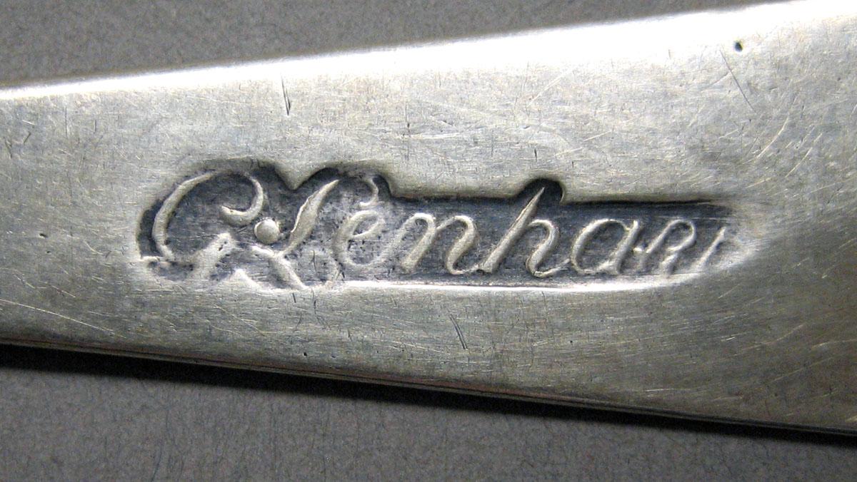 1998.0004.3561 Silver spoon mark