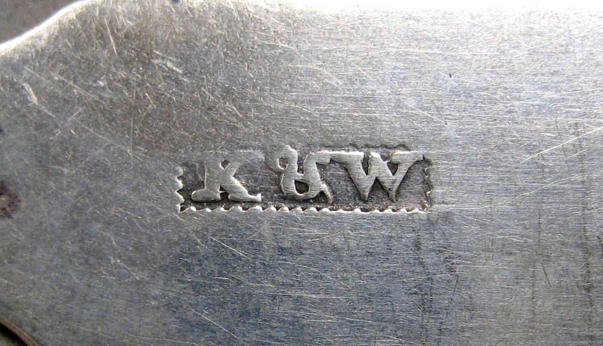 1998.0004.3562 Silver spoon mark