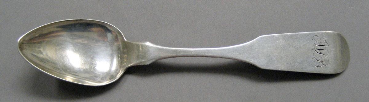 1998.0004.3564 Silver spoon upper surface