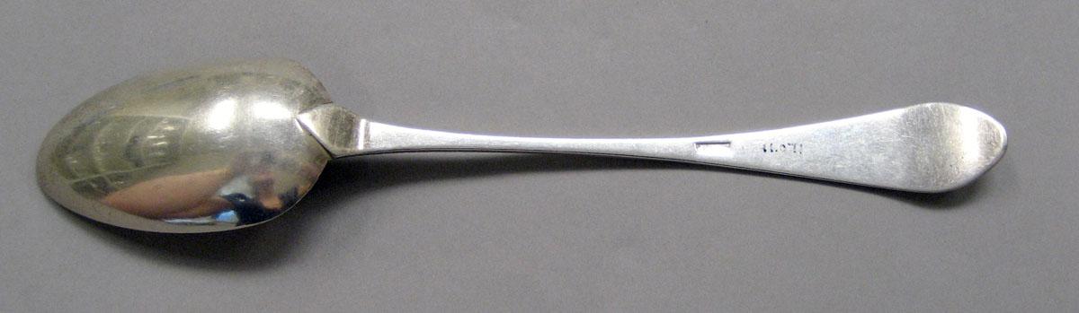 1998.0004.3567 Silver spoon underside
