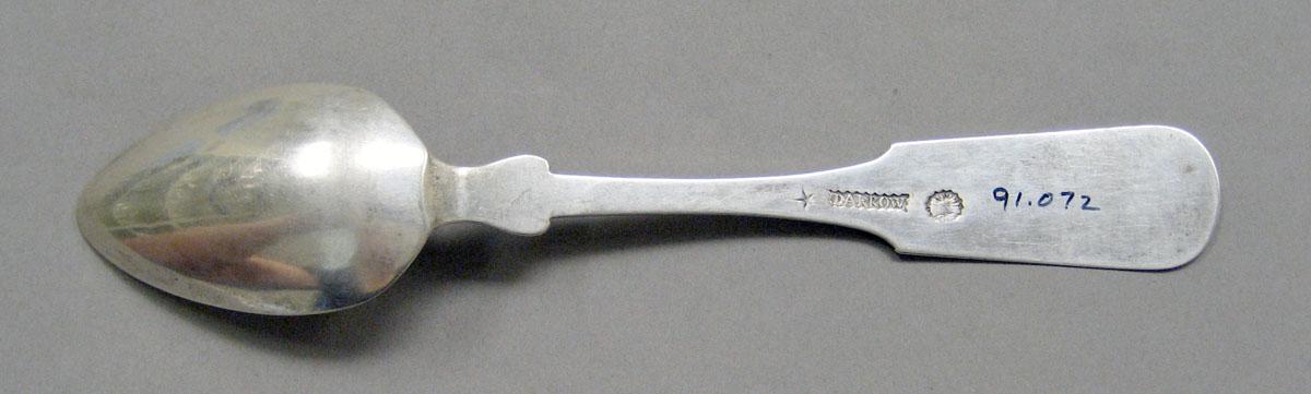 1998.0004.3568 Silver spoon underside