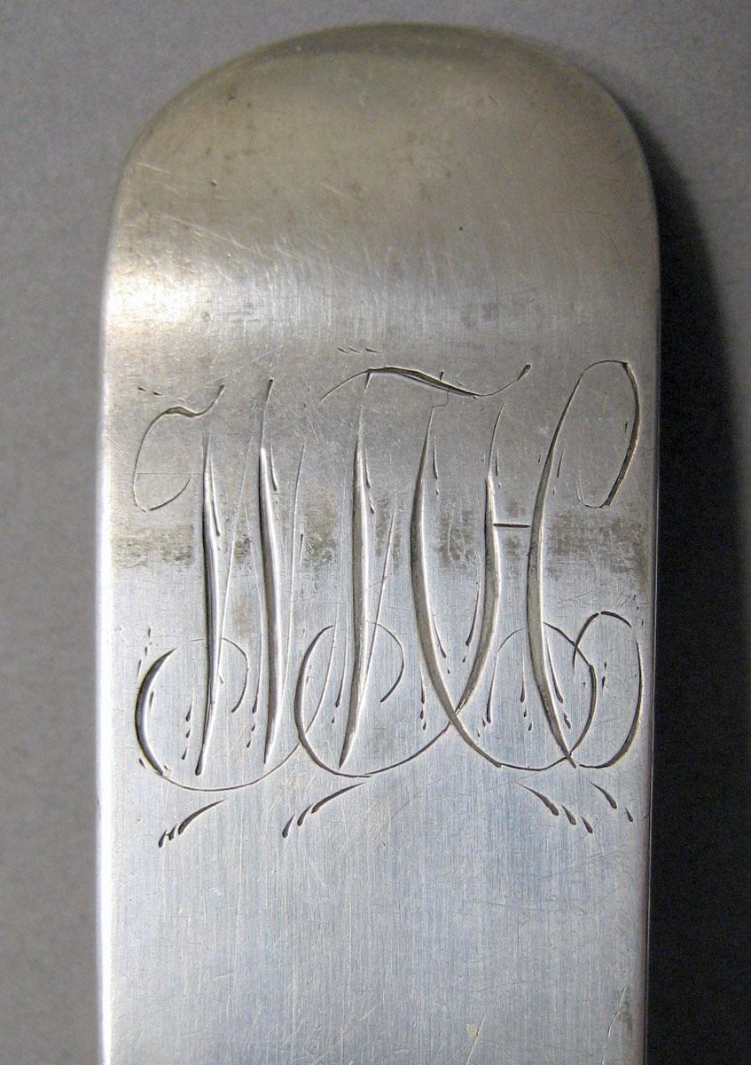 1998.0004.3576.002 Silver spoon engraving