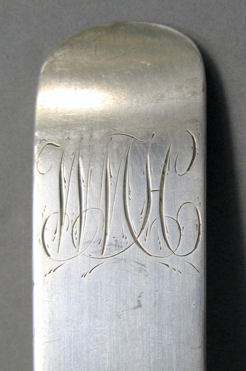 1998.0004.3576.003 Silver spoon engraving