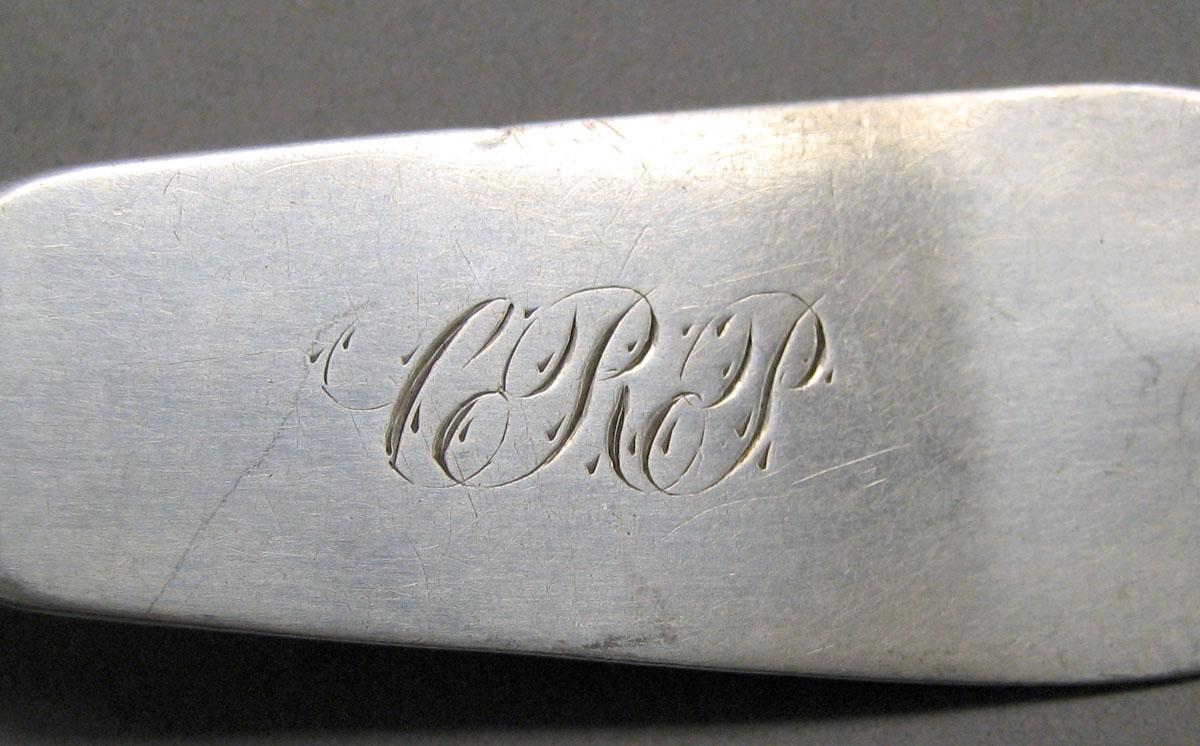 1998.0004.3578.001 Silver spoon engraving