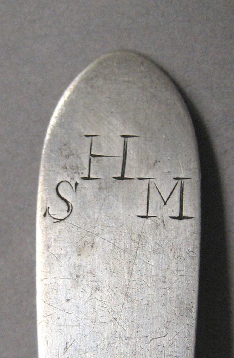 1998.0004.3579.001 Silver spoon engraving