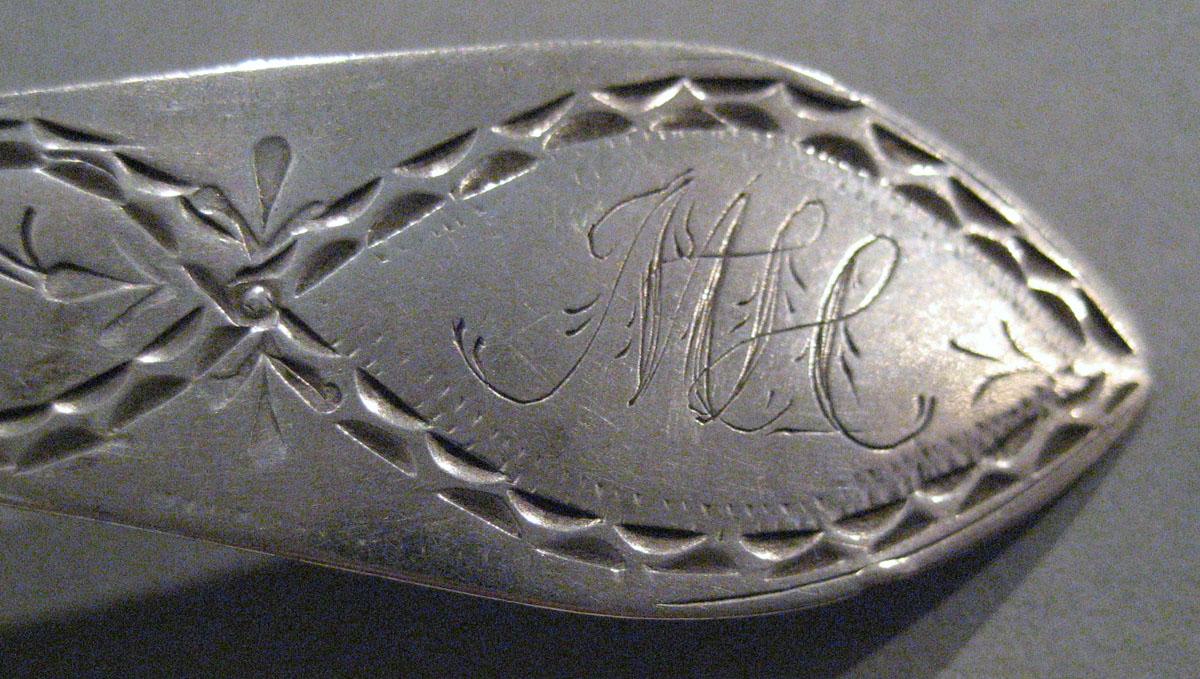 1998.0004.358.001 Silver Spoon engraving