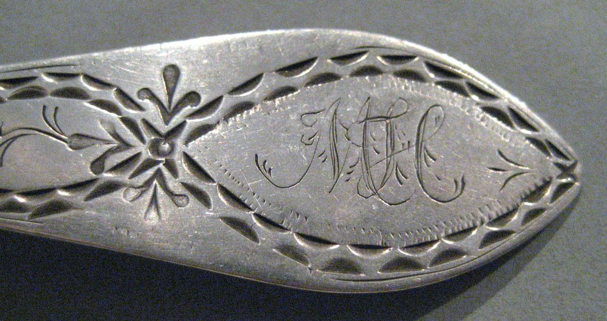 1998.0004.358.002 Silver Spoon engraving