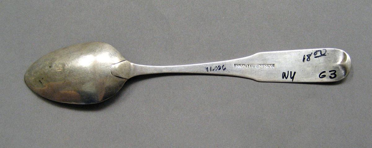 1998.0004.3582 Silver spoon underside