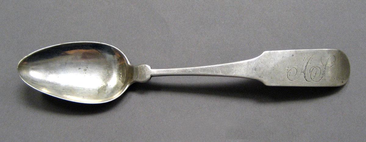 1998.0004.3584 Silver spoon upper surface